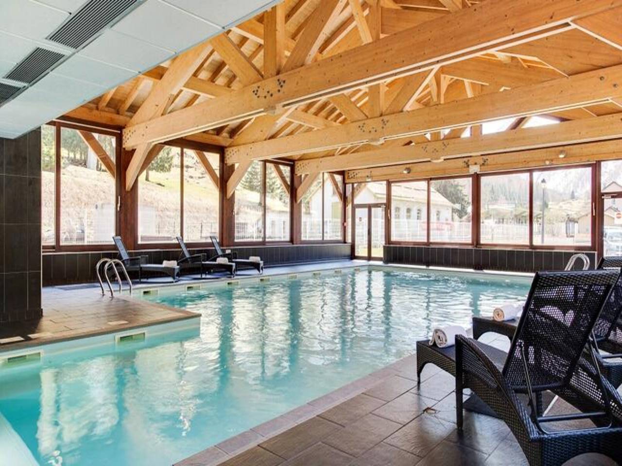 Apartamento entero, Apartamento en Vallorcine con piscina climatizada in Vallorcine, Macizo del Mont Blanc