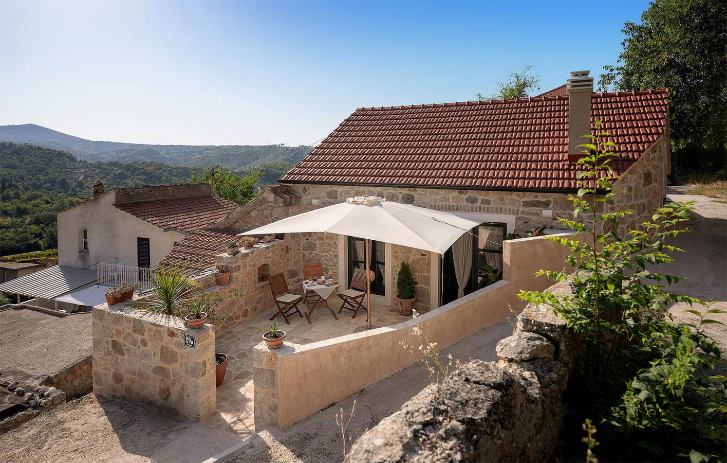 Vakantiehuis voor 2 personen met tuin in Hvar