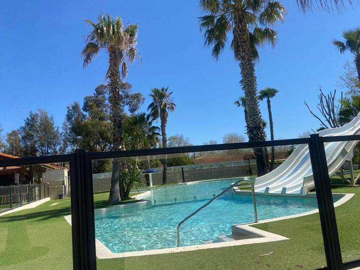 Location de vacances pour 6 personnes, avec piscine ainsi que jardin et vue dans Plages des Cabanes de Fleury - 4