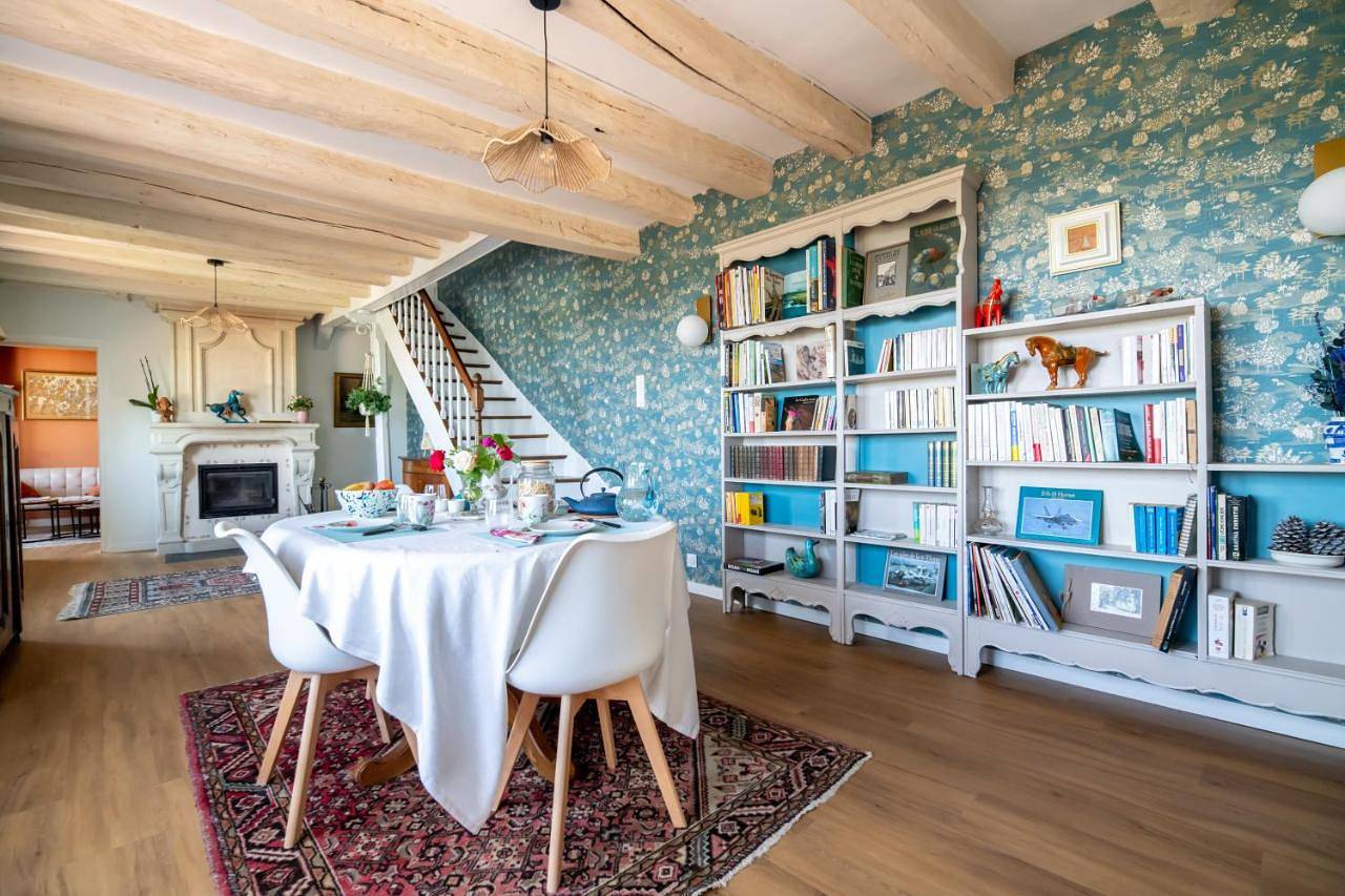 Queen Room with Garden View in Chênehutte-Trèves-Cunault, Vallée de la Loire