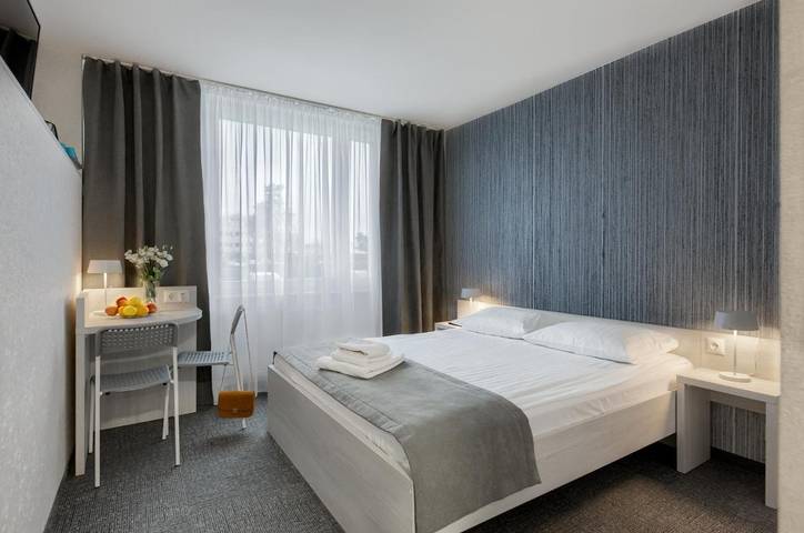 Hotel for 2 personer, med terrasse i Stettin