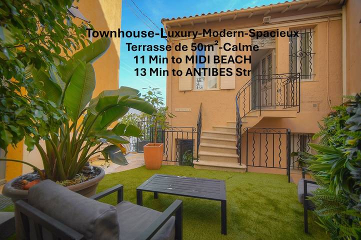 Ferienhaus für 12 Personen, mit Terrasse, mit Haustier in Cannes