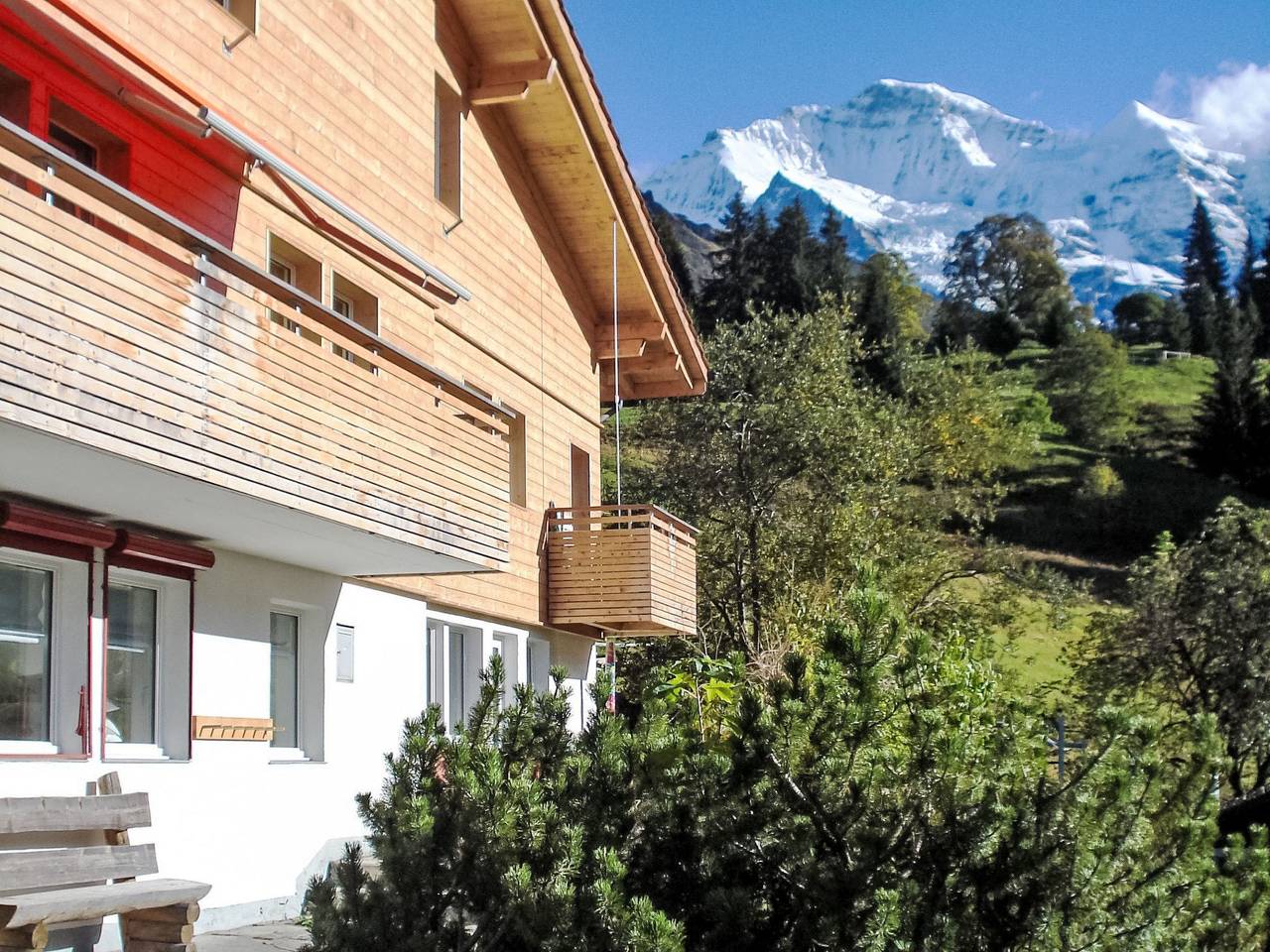 Geheel appartement, Chalet Viola in Wengen, Lauterbrunnen