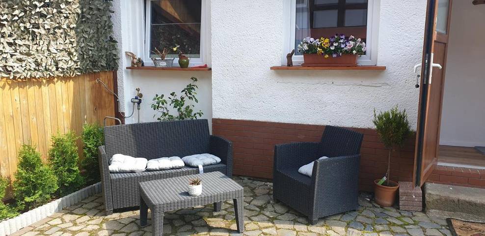 Ferienwohnung für 3 Personen, mit Terrasse und Garten in Oppach - 2