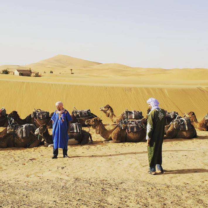 Hôtel pour 2 personnes, avec jardin ainsi que piscine et terrasse dans Merzouga - 4