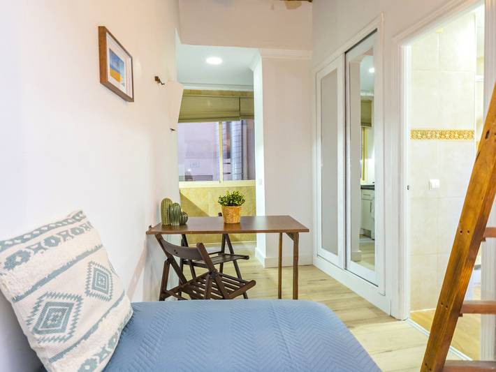 Estudio para 2 personas en Málaga