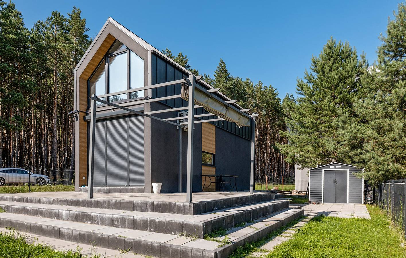 Ferienhaus für 7 Personen mit Terrasse in Kujawien-Pommern