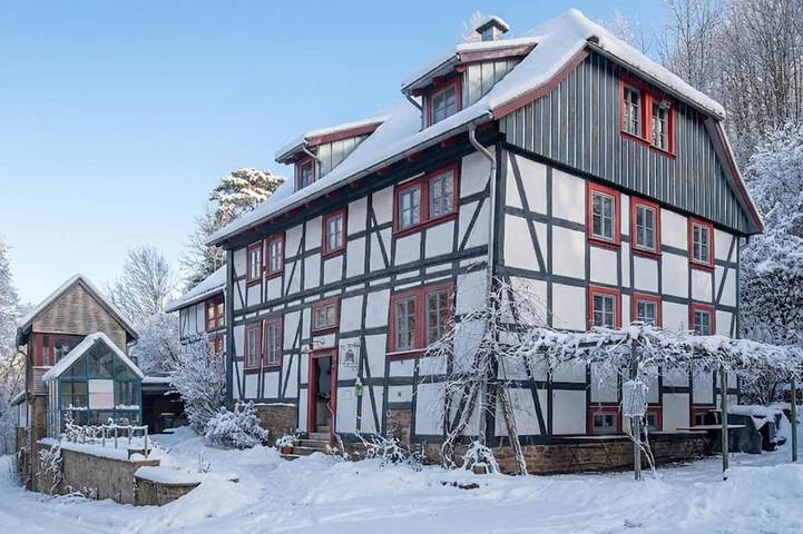 Ferienwohnung für 4 Personen, mit Terrasse und Garten sowie Sauna in Heringen/Helme