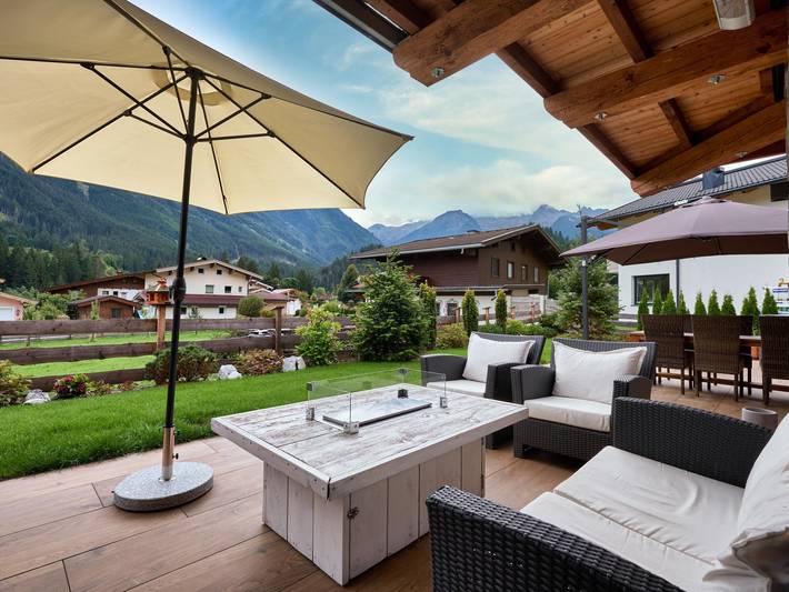 Chalet für 10 Personen, mit Sauna und Garten sowie Terrasse, mit Haustier in Wald im Pinzgau - 2