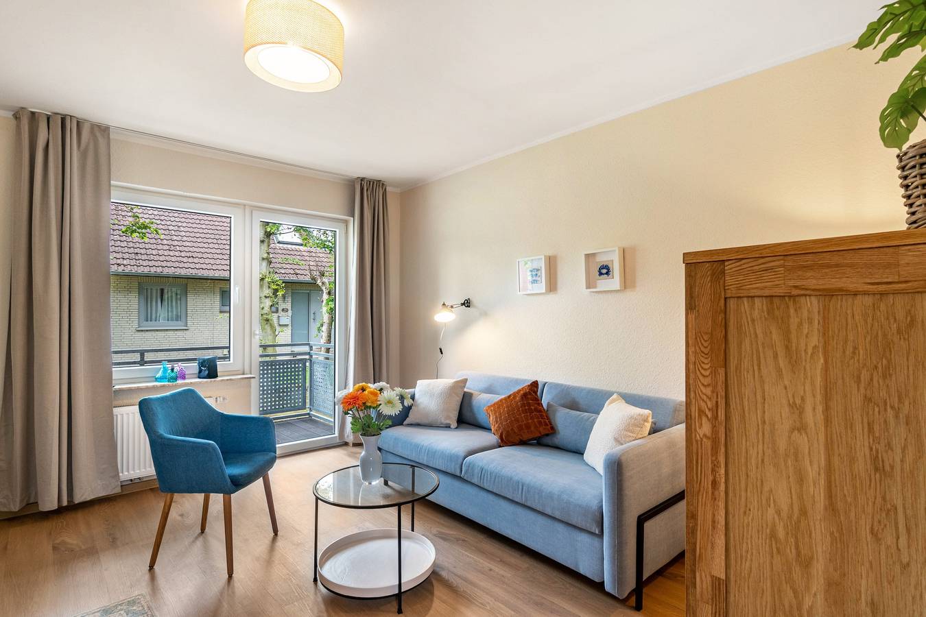 Ganze Wohnung, Wohnung Inselnest mit Balkon in Borkum