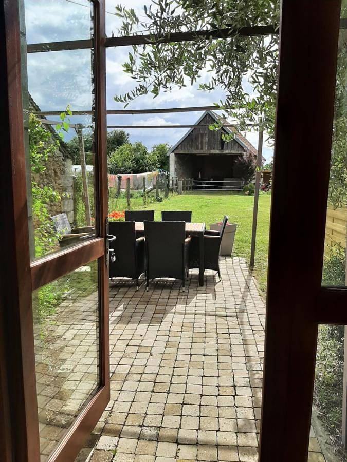 Maison de vacances pour 5 personnes, avec piscine ainsi que vue et jardin, animaux acceptés
