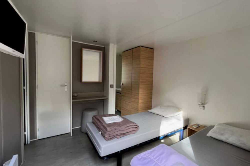 Mobilheim in Espelette für 5 Pers. mit Terrasse in Espelette, Bayonne und Umgebung