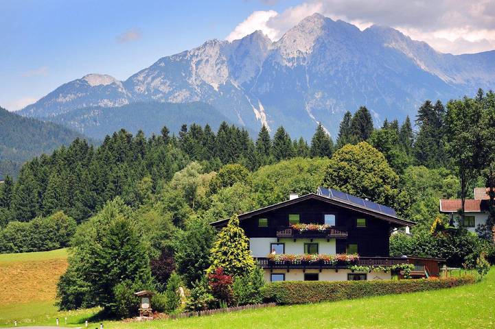 Ferienwohnung für 4 Personen, mit Balkon und Garten sowie Sauna in SkiWelt Wilder Kaiser - Brixental