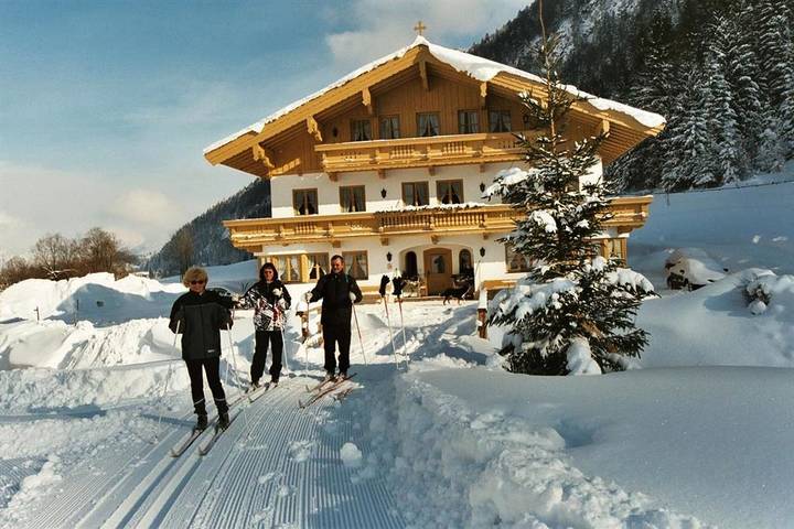 Bauernhof für 3 Personen, mit Balkon und Terrasse sowie Garten und Ausblick in Österreich