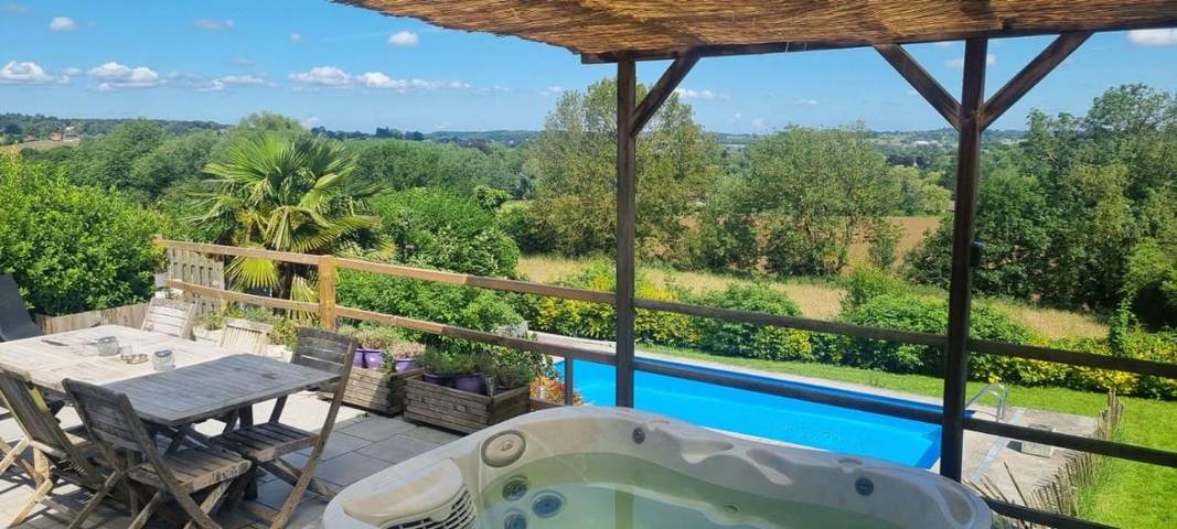 Location de vacances pour 4 personnes, avec jacuzzi ainsi que terrasse et piscine à Grez-Doiceau - 2