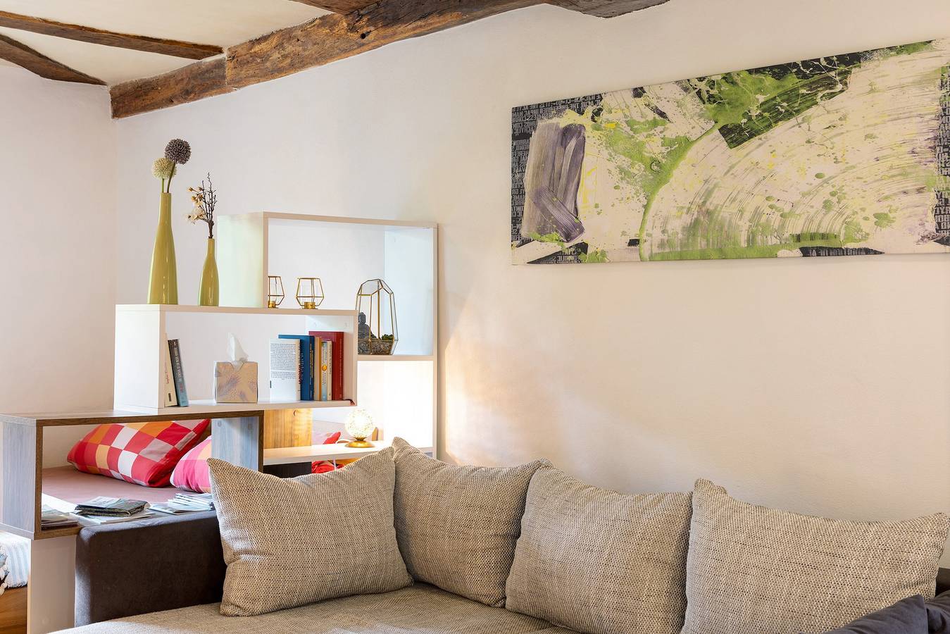 Ganze Wohnung, Ferienwohnung 'Zum Entspannen, Max 3P' mit Wi-Fi in Bad Emstal, Hessisches Bergland