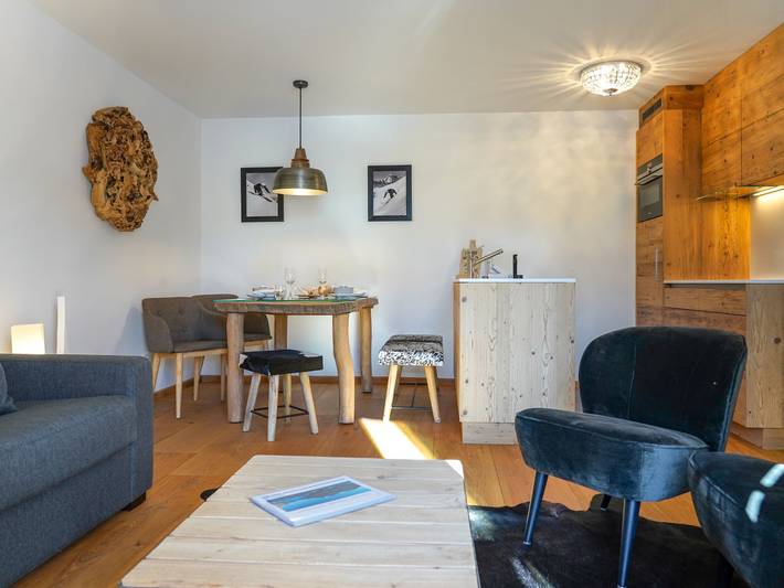 Ferienwohnung für 2 Personen, mit Balkon und Garten sowie Ausblick, mit Haustier in Celerina - 2