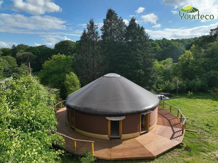 Maison de vacances pour 10 personnes, avec Balcon et Terrasse ainsi que Jardin et Vue