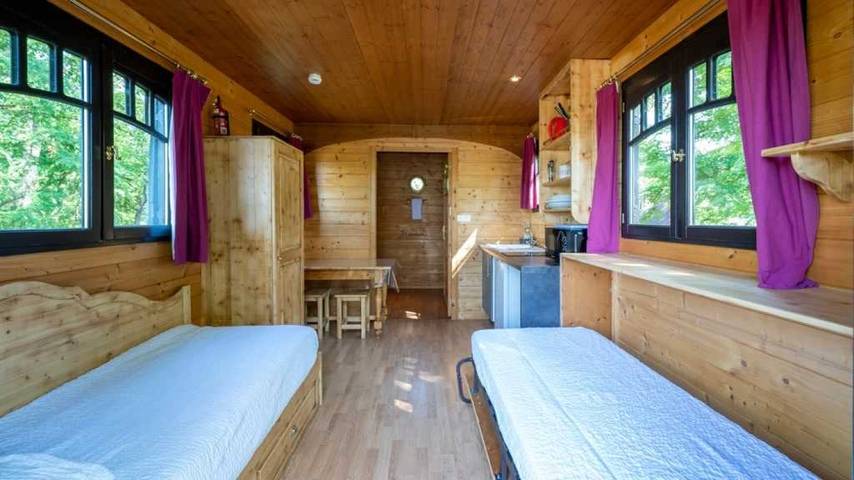 Camping für 3 Personen, mit Sauna und Pool in Champagne-Ardennen - 2