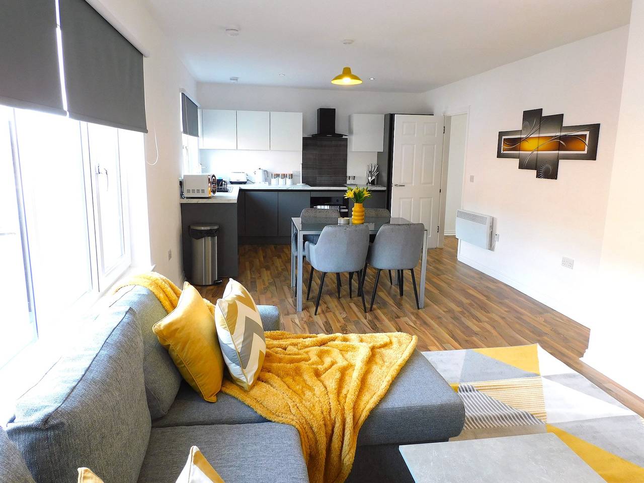 Appartement entier, Appartement de vacances pour 6 personnes avec jardin in Hamilton, South Lanarkshire