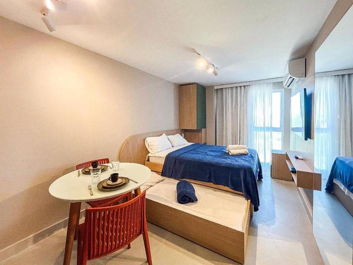 Vakantieappartement voor 3 personen, met terras en zwembad - 1