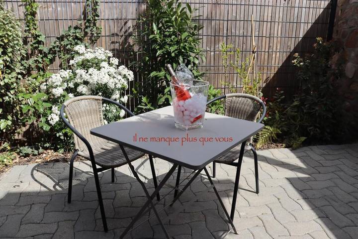 Appartement de vacances pour 2 personnes, avec Terrasse et Jardin