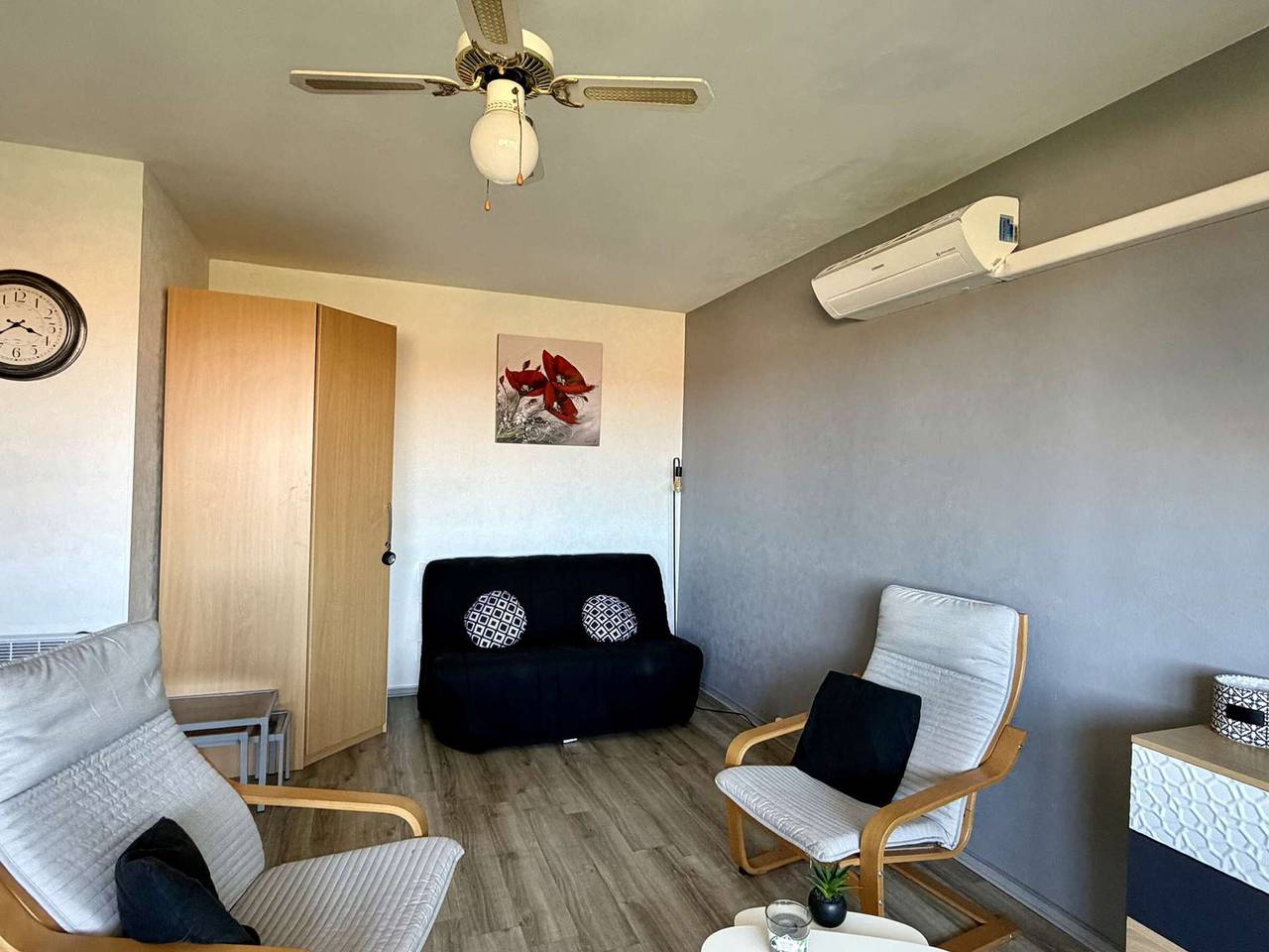 Ganze Wohnung, Gemütliches Studio 300m vom Strand mit Parkplatz und Klimaanlage in La Côte Vermeille, Argelès-sur-Mer