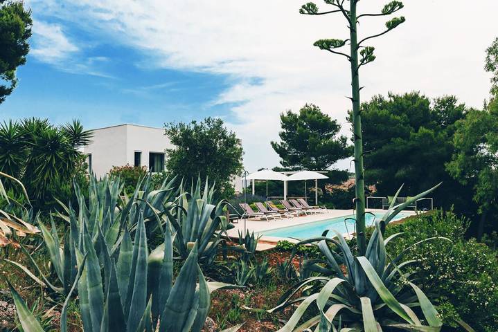 Casa vacanza per 6 persone, con giardino e piscina in Porto Selvaggio