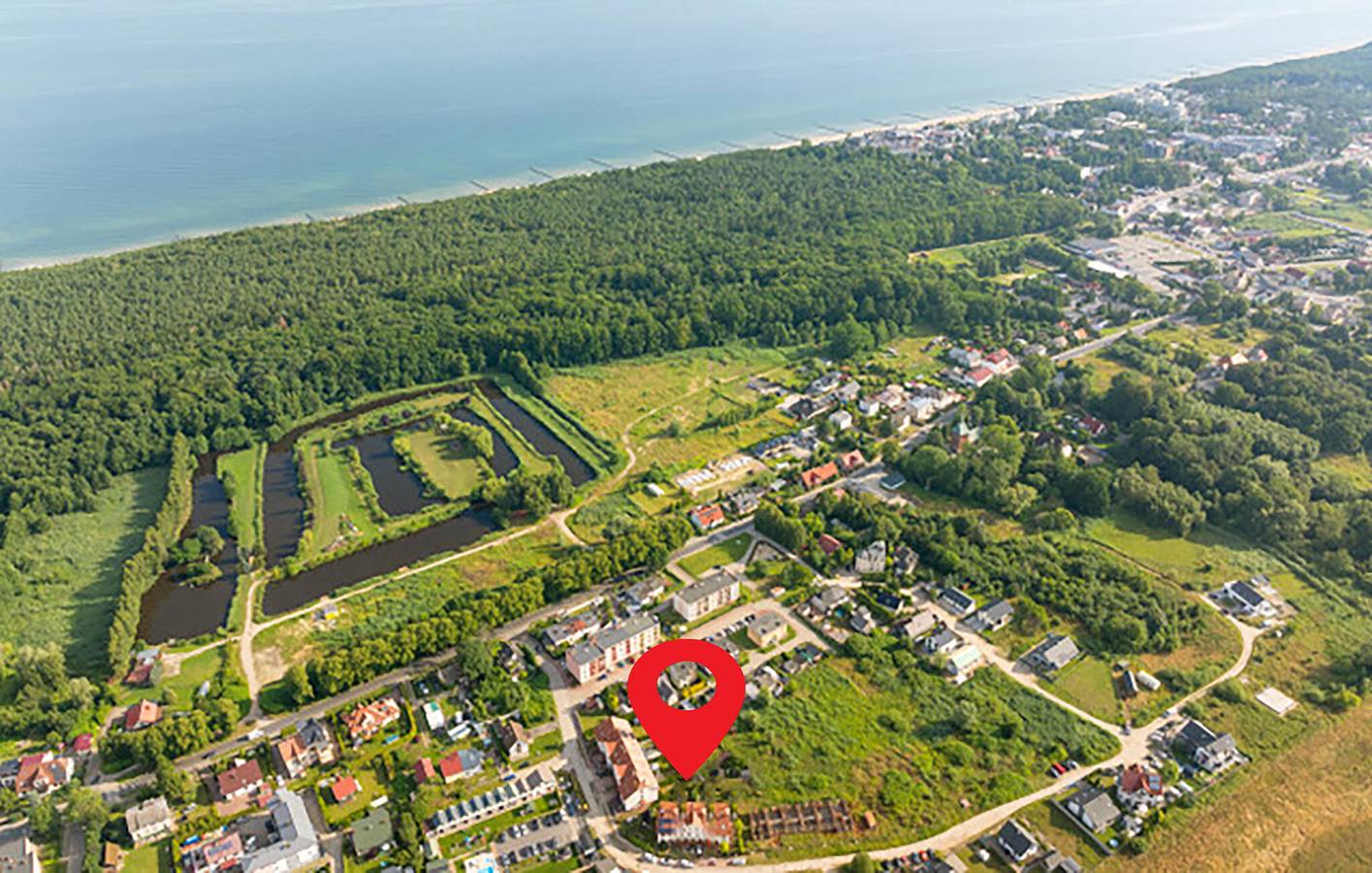 Ferienhaus für 14 Personen mit Terrasse in Mielno, Powiat Koszaliński
