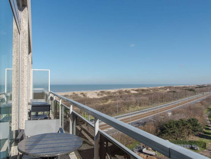 Apartament wakacyjny dla 4 osób, z balkon, zwierzęta dozwolone w Wybrzeże Belgijskie