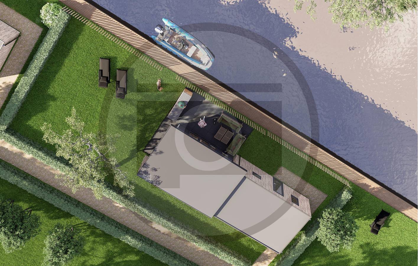 Ferienhaus für 4 Personen mit Ausblick in Vinkeveen, Groene Hart