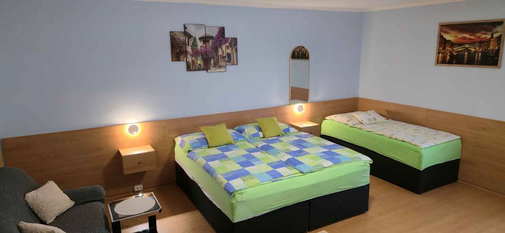Studio für 3 Personen, mit Balkon und Garten in Siofok