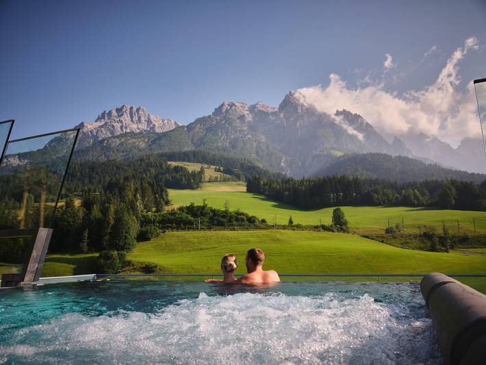 Hotel für 4 Personen, mit Garten und Pool sowie Sauna und Whirlpool, mit Haustier in Leogang - 3
