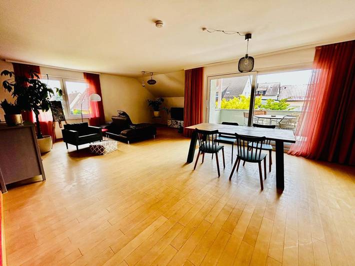 Ferienwohnung für 4 Personen, mit Balkon im Kraichgau