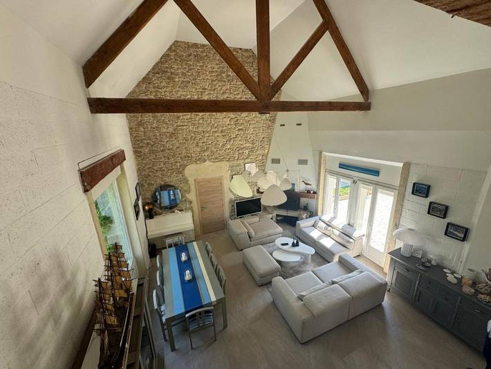 Location de vacances pour 12 personnes, avec jardin et jacuzzi, adapté aux familles dans Office De Tourisme De Brignogan Plages - 4