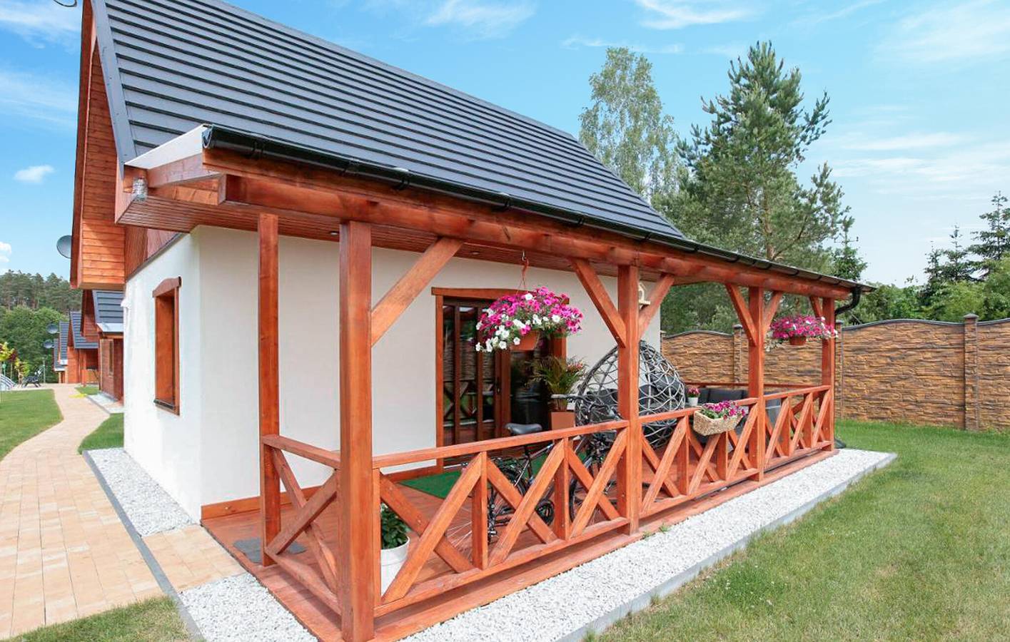 Holiday home for 7 people with sauna in Polish Baltic Sea