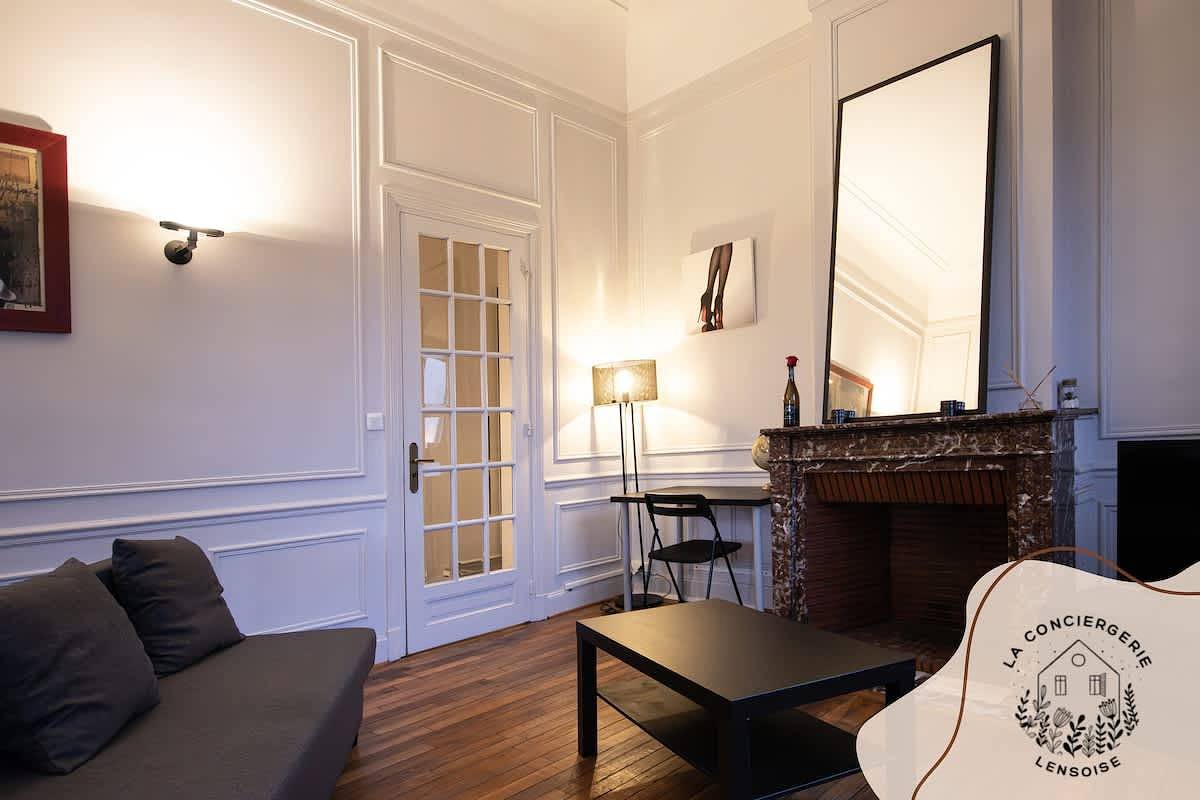 Ganze Wohnung, Centre Lens , L'Ohana• 75 m² • 4 pers • près Bollaert • Wi-Fi in Lens, Lens und Umgebung