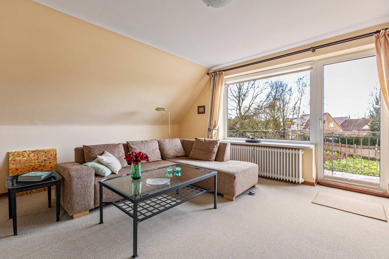 Ganze Wohnung, Gemütliche Ferienwohnung in Marne mit Balkon und Wlan in Marne, Nordseeküste