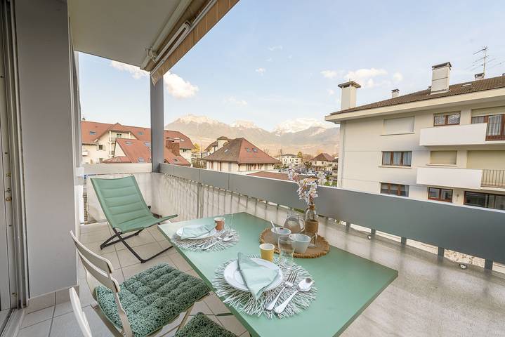 Appartement entier, Luna du Laudon - Centre village et proche lac in Saint-Jorioz, Parc naturel régional du Massif des Bauges