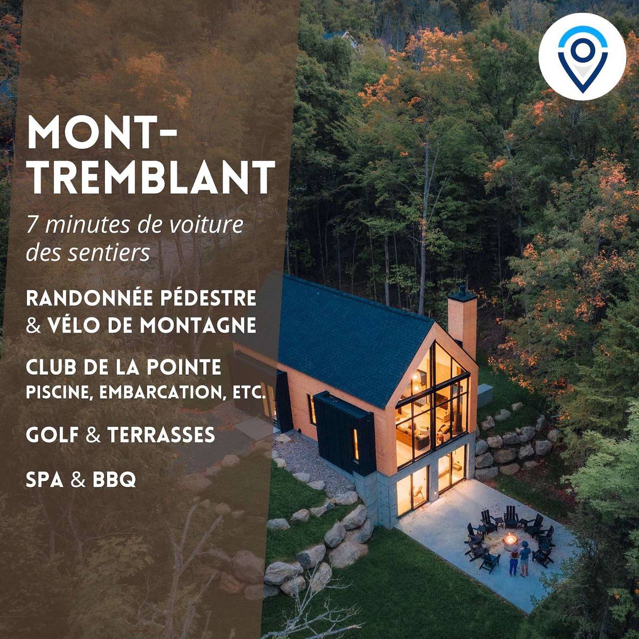 Naro Cabin in Laurentides in Lac-Supérieur, Quebec