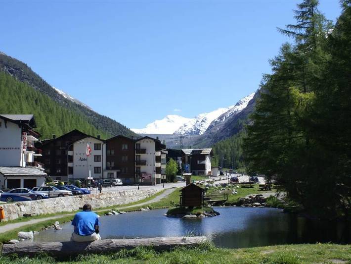 Ganze Wohnung, Chalet Alpenrösli in Saas-Almagell, Walliser Alpen