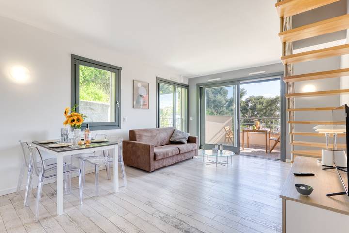 Ferienwohnung für 4 Personen, mit Meerblick und Pool sowie Terrasse in Roquebrune-Cap-Martin - 3