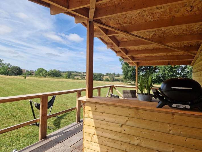 Filter.accommodation_rare.tent pour 2 personnes, avec Terrasse ainsi que Piscine et Vue dans la Creuse - 2