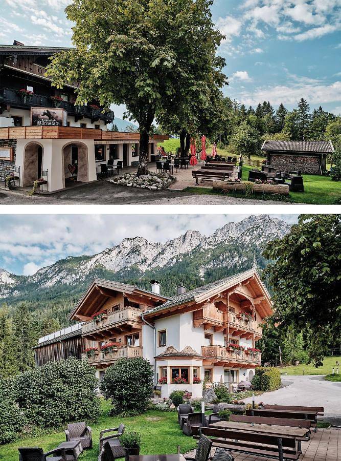 Gästehaus für 4 Personen, mit Balkon und Terrasse sowie Garten und Sauna in Scheffau am Wilden Kaiser