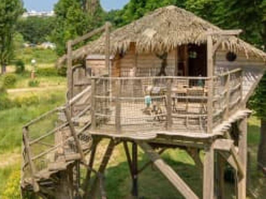 Camping Sandaya Paris Maisons-Laffitte - Alojamiento 5 personas - Cabina Nautilus 5p 1ch in Montesson, Yvelines