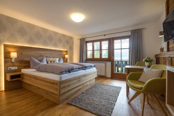 Ferienwohnung für 2 Personen, mit Balkon und Terrasse sowie Garten und Sauna in Bolsterlang - 3