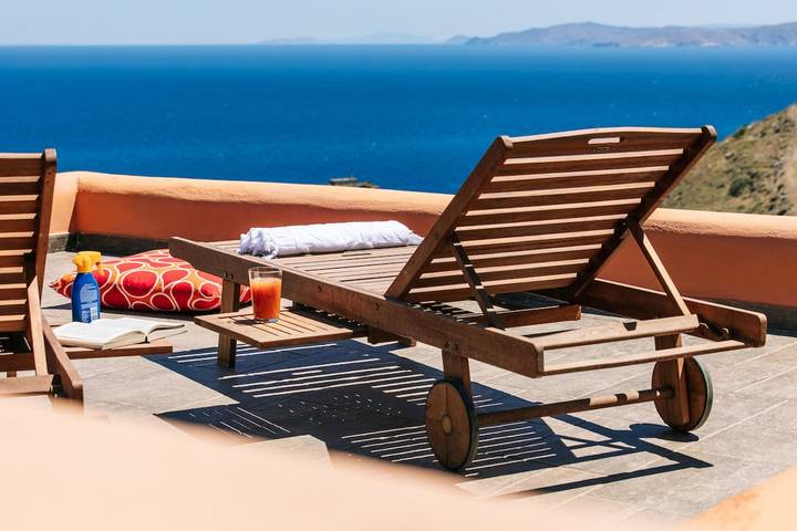 Location de vacances pour 3 personnes, avec terrasse, adapté aux familles dans Kea - 2