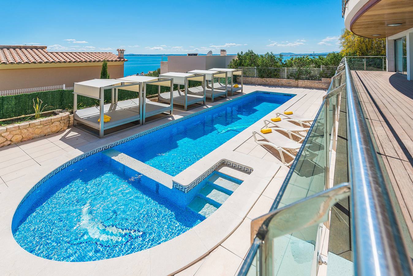 Miramar Haus für 10 Personen mit Pool in Alcudia in Alcanada, Alcúdia