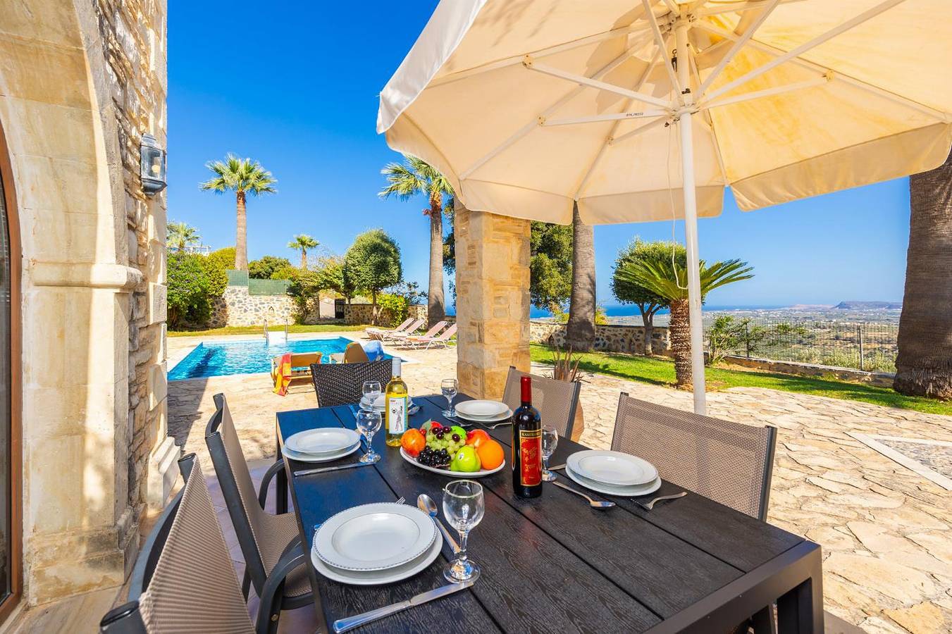 Villa pour 8 personnes avec jardin in Région de Réthymnon
