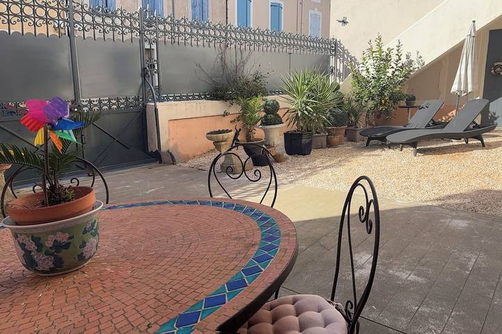 Appartement de vacances pour 4 personnes, avec balcon et jardin